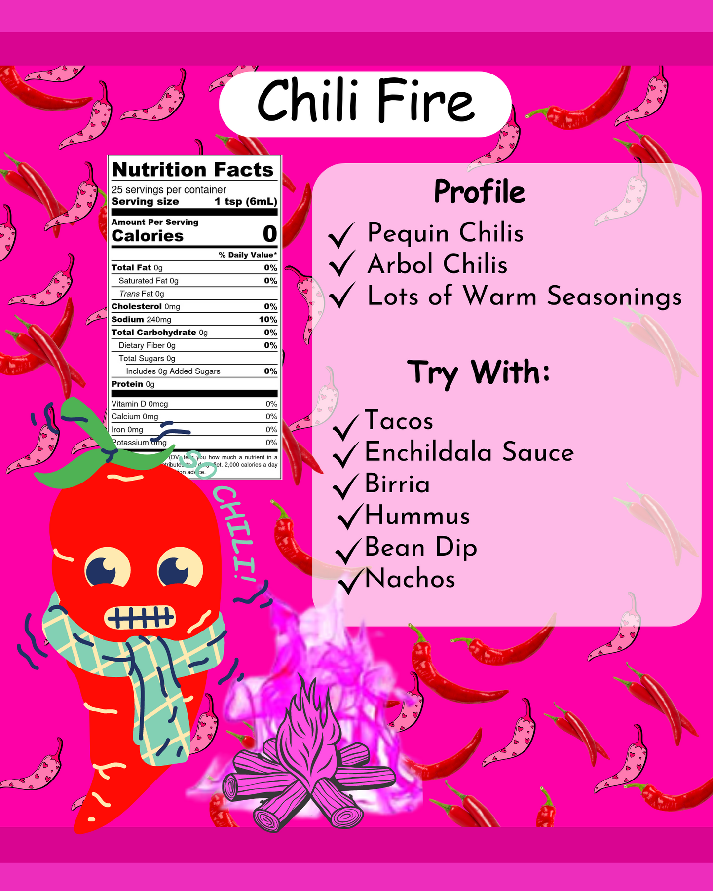 CHILI FIRE HOT SAUCE