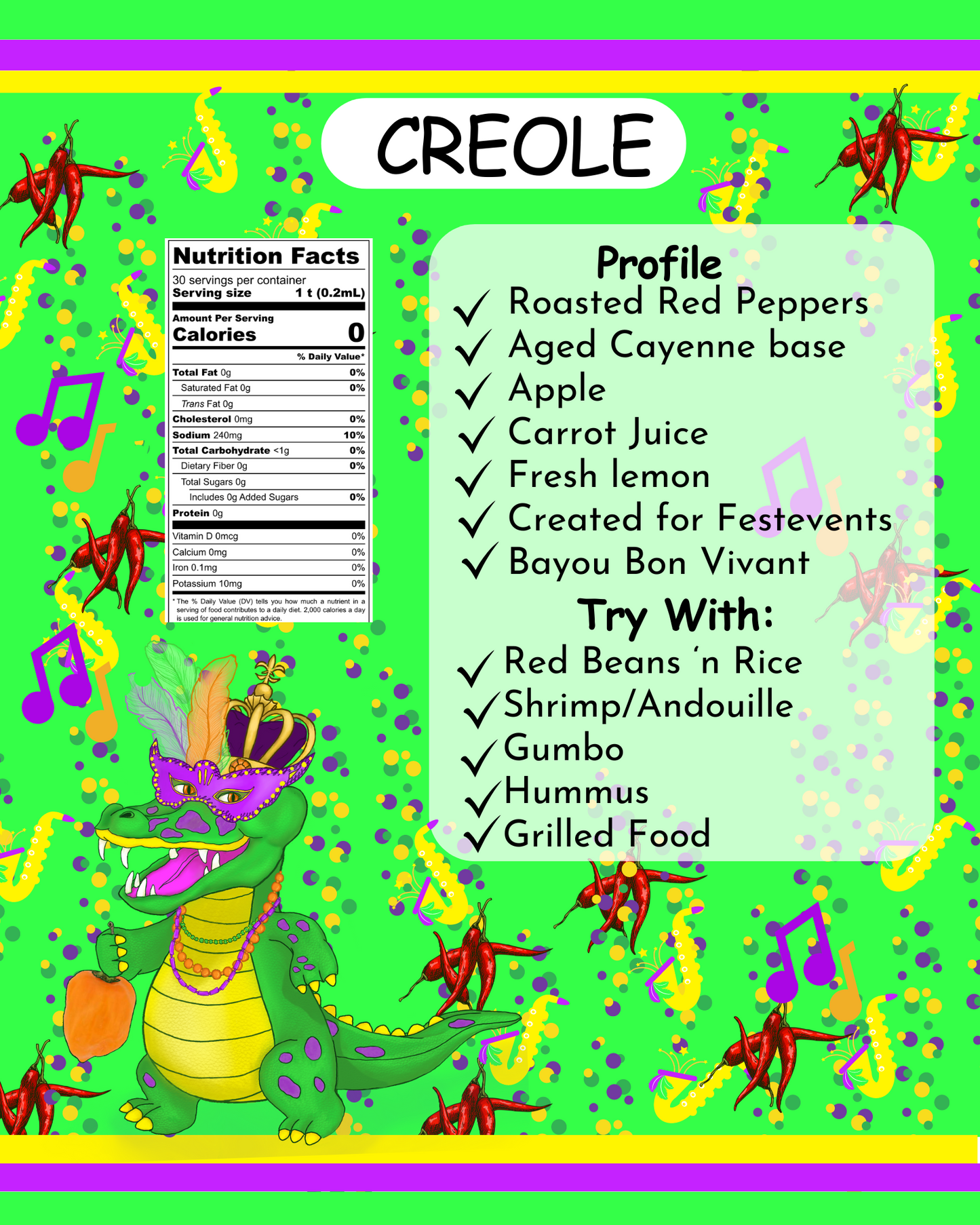 CREOLE HOT SAUCE