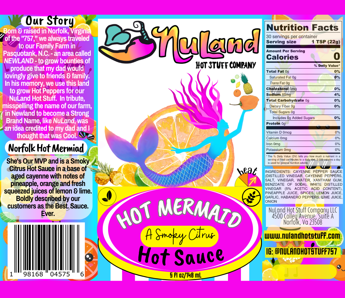 HOT MERMAID HOT SAUCE | NuLand Hot Stuff