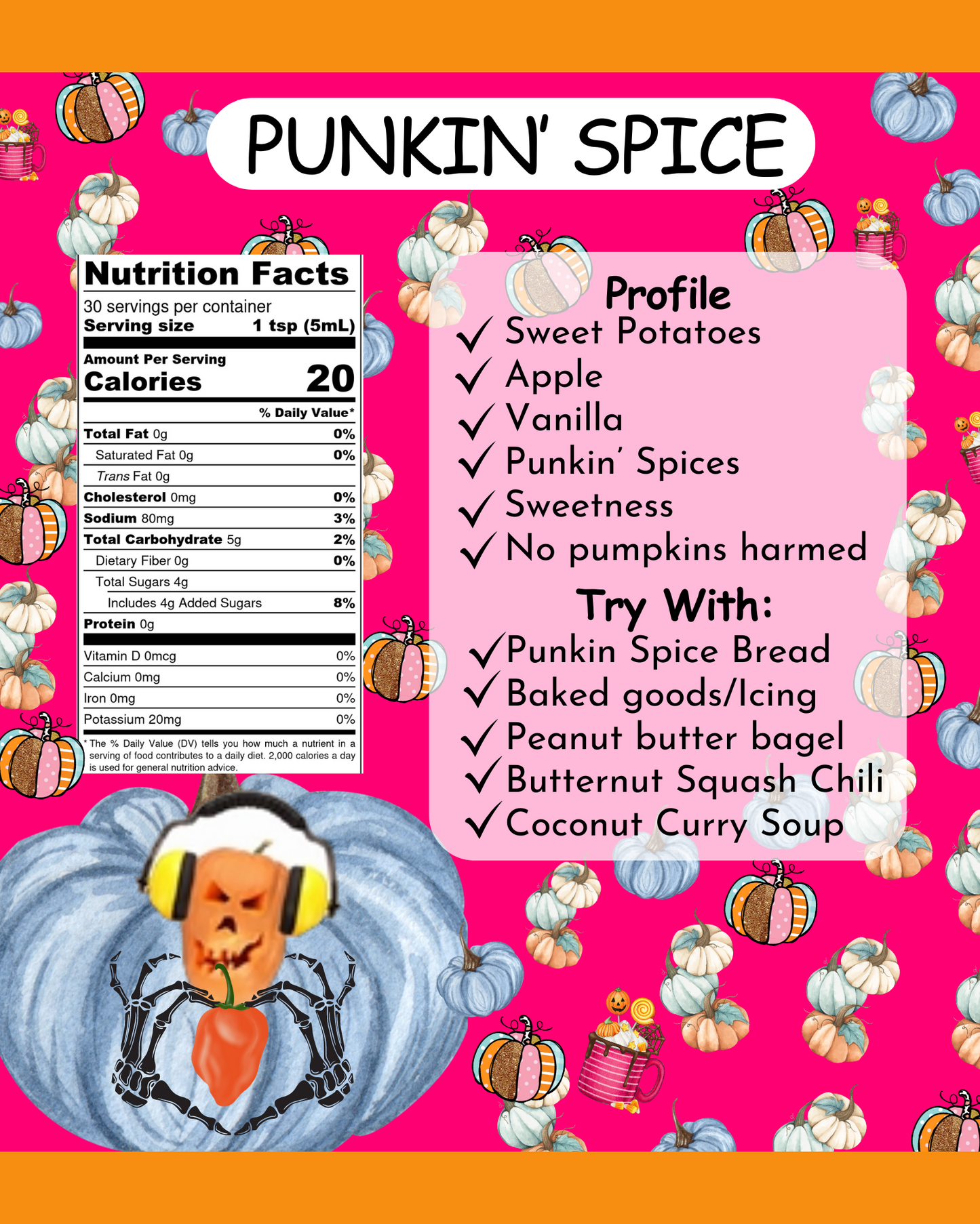 PUNKIN' SPICE HOT SAUCE