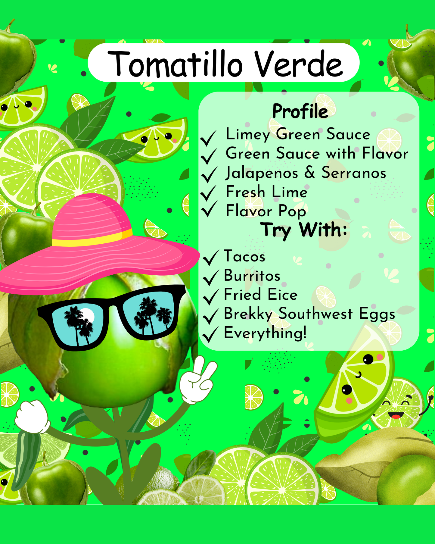 TOMATILLO VERDE HOT SAUCE