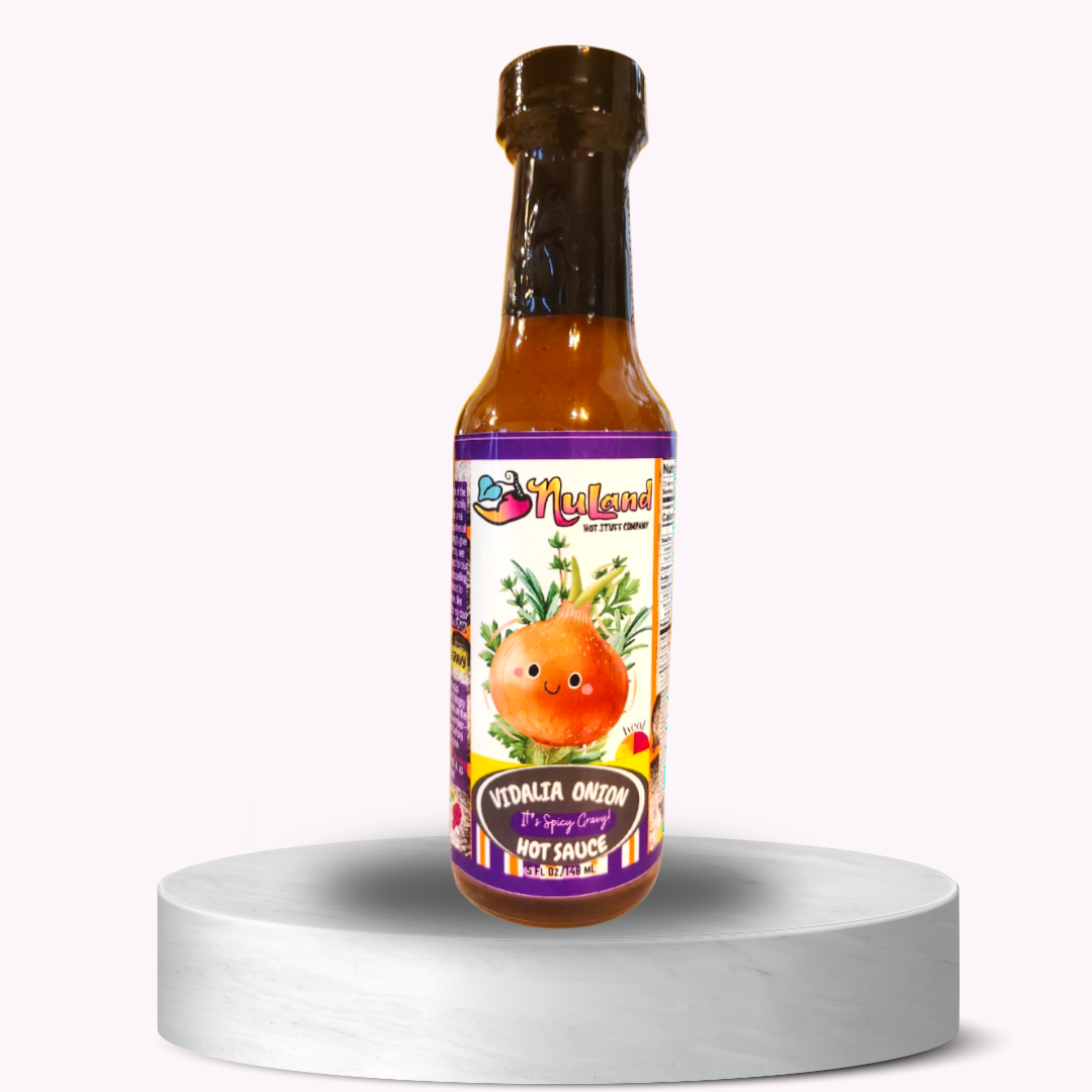 Vidalia Onion Hot Sauce | Mild & Savory Flavor – NuLand Hot Stuff