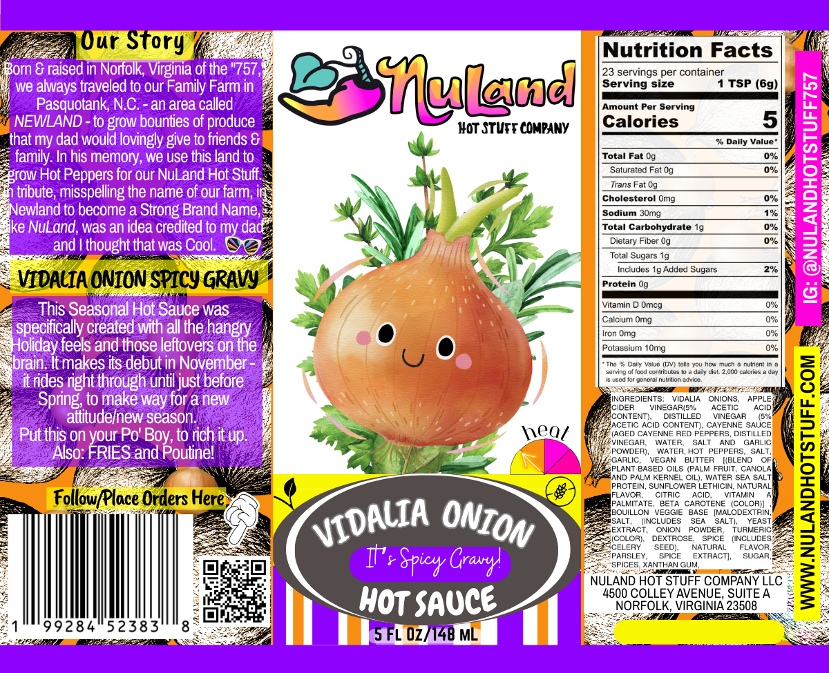 VIDALIA ONION HOT SAUCE