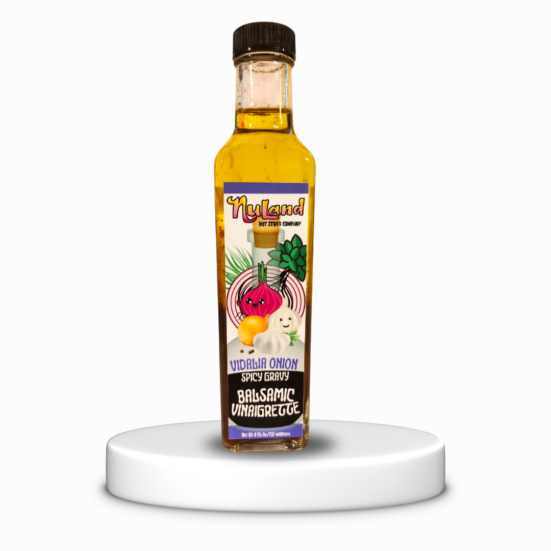 SPICY VINAIGRETTE: VIDALIA ONION-BALSAMIC