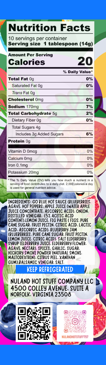 Go Blue Spicy Viniagrette