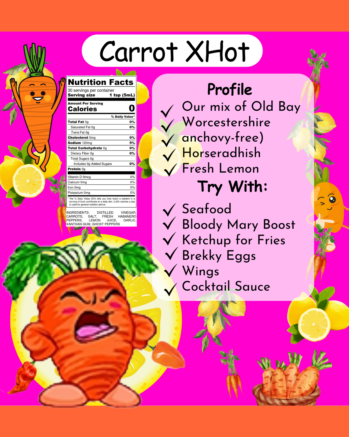 CARROT XHOT HOT SAUCE
