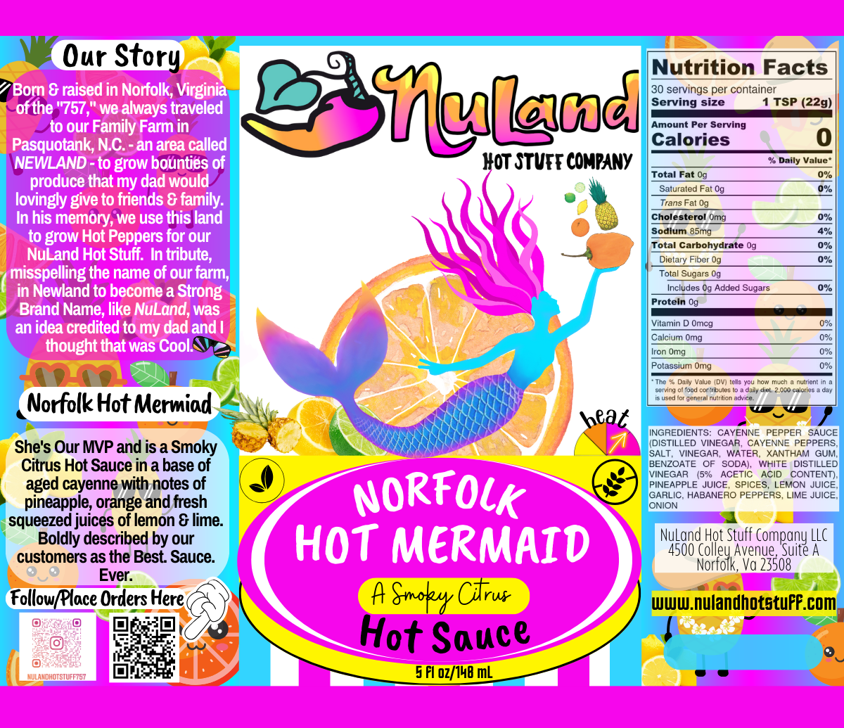 HOT MERMAID HOT SAUCE | NuLand Hot Stuff