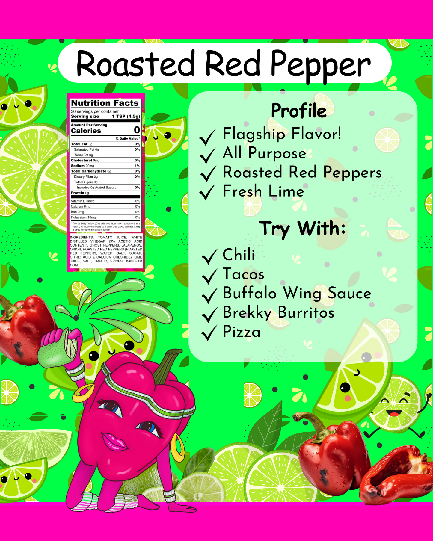 ROASTED RED PEPPER HOT SAUCE