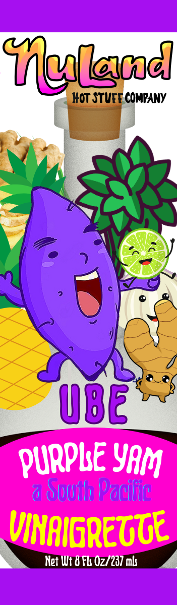 Ube Purple Yam Spicy Vinaigrette